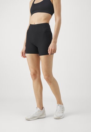 DKNY BIKE SHORT - Tamprės - black