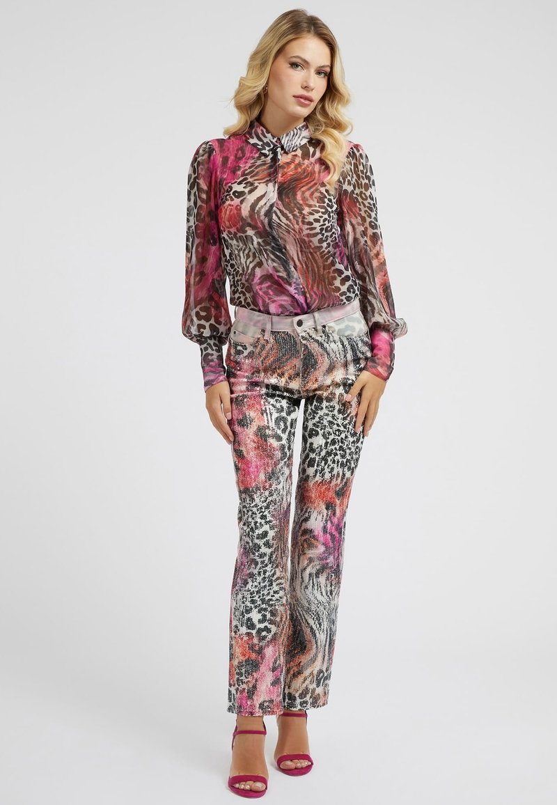 Guess Straight leg jeans meerkleurig Guess Straight leg jeans meerkleurig