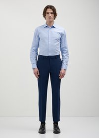 Calliope OPERATA DOBBY - Camicia - azzurro