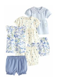 Next - 6 PIECE SET - REGULAR FIT - T-Shirt print - blue floral Thumbnail-Bild 1