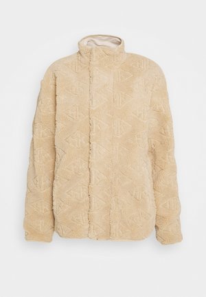 TRACK - Winter coat - sand