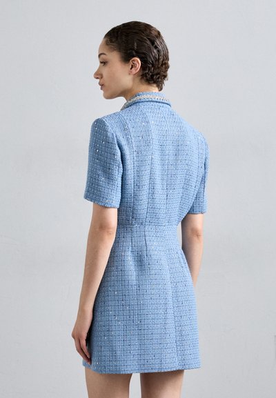 Maje RILYA - Skjortklänning - bleu