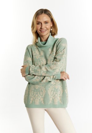 usha SIVENE - Strickpullover - mint creme