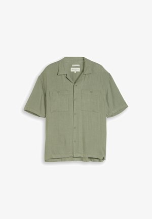 TOM TAILOR DENIM, LOOSE FIT RESORT MIT - Hemd - sea spray