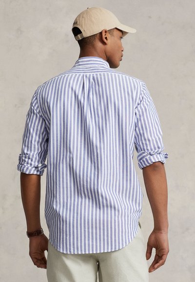 Polo Ralph Lauren STRIPED OXFORD SHIRT - Košeľa - heritage royal/white