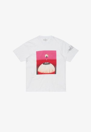 Edwin, HOLD MY GAZE TS - T-shirt con stampa - white