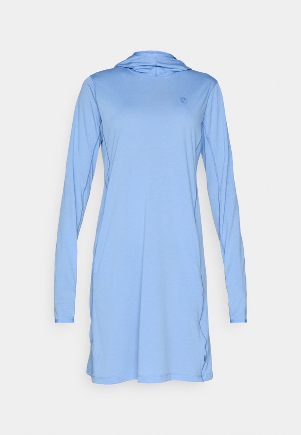 ABISKO SUN HOODIE DRESS - Jersey dress - ultramarine4
