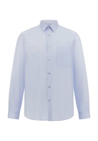 REGULAR STRIPED POPLIN  - Chemise - light blue