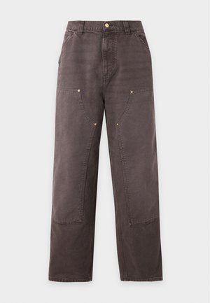 Carhartt WIP, DOUBLE KNEE - Pantalon classique - tobacco
