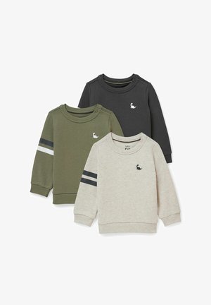 3 PACK - Sweatshirt - green
