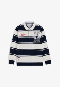 Δεν επιλέχθηκε, dark blue/ off white stripes