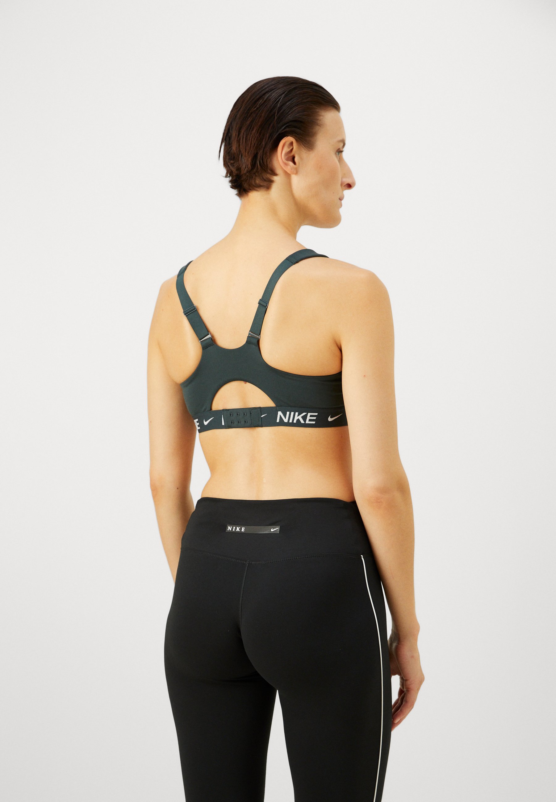 nike open back sports bra