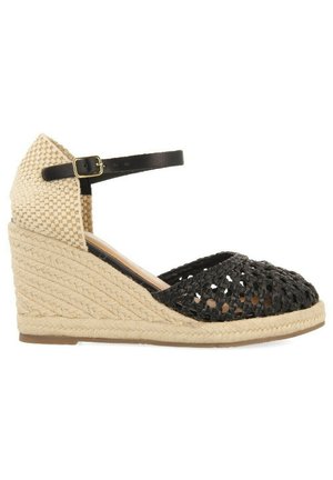 Sandalias de cuña - black