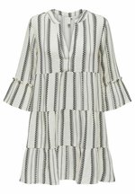 ONLY MIT LANGEN ÄRMELN V-AUSSCHNITT - Day dress - cloud dancer/off 