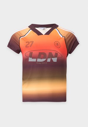Jaded London, OMBRE FOOTBALL BABY TEE - T-Shirt print - multi-coloured