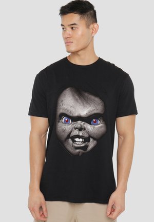 CHUCKY GOOD GUYS LARGE FACE - Print T-shirt - black