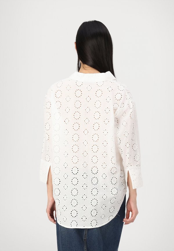 JDYTALLIE LONG SHIRT - Button-down blouse - cloud dancer3