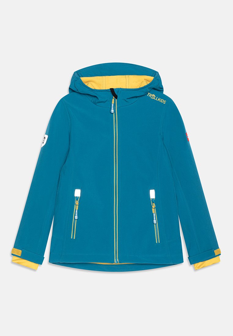 Trollkids Softshelljas petrol Trollkids Softshelljas petrol