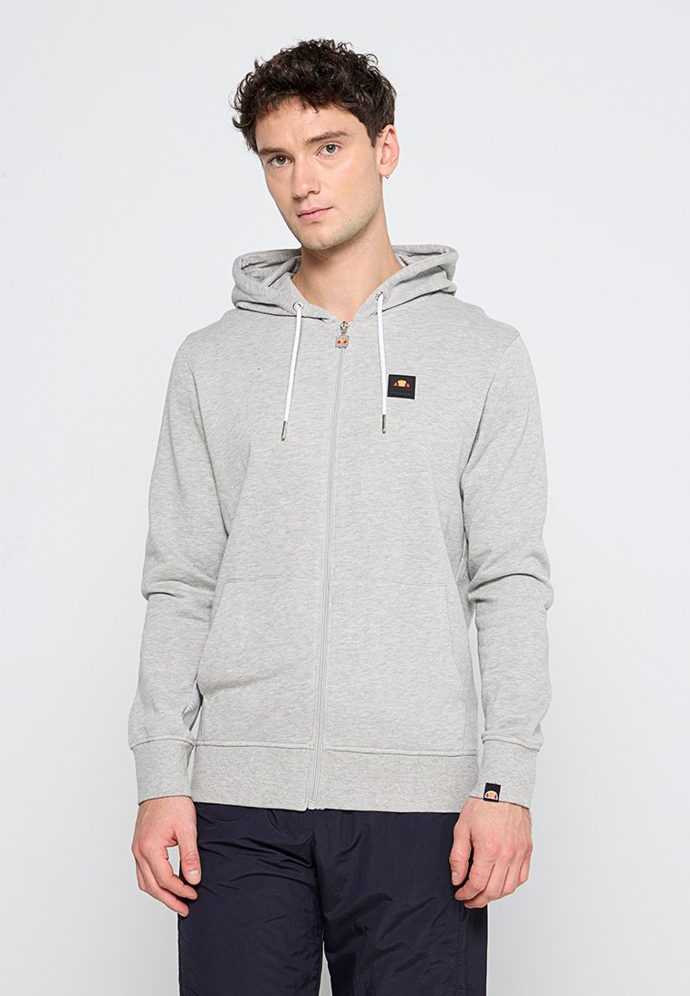 Ellesse Sweater met rits grijs