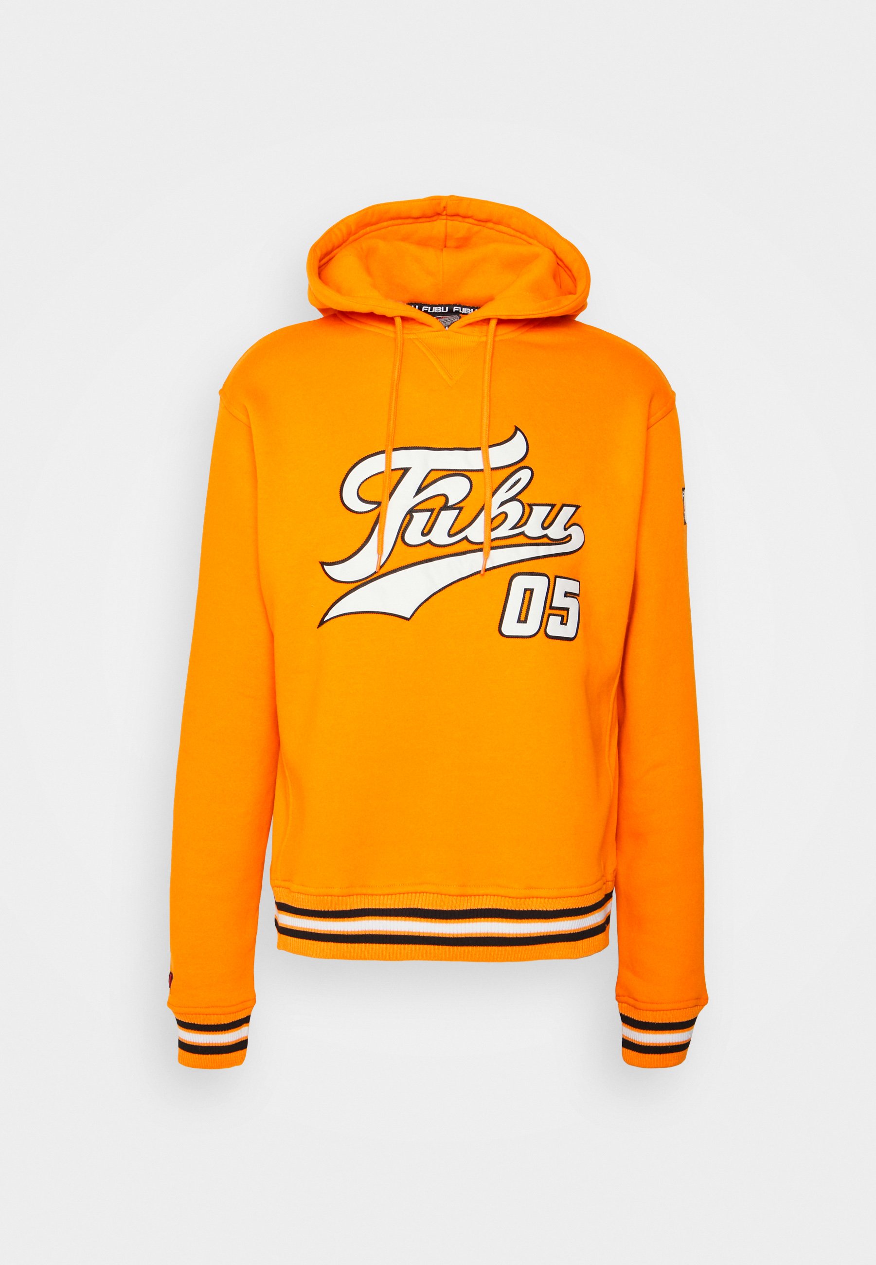 FUBU VARSITY HOODIE - Sudadera - orange/naranja - Zalando.es