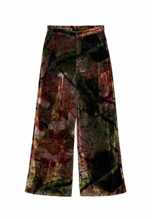 Desigual, LONG VELVET TROUSERS M. C. LACROIX - Püksid - pink