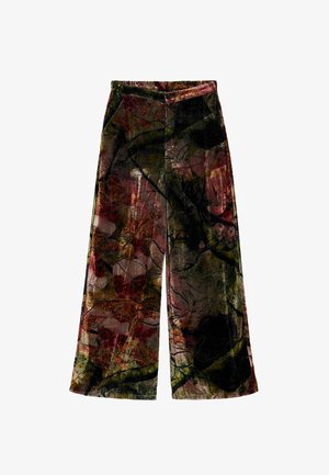 Desigual, LONG VELVET TROUSERS M. C. LACROIX - Püksid - pink