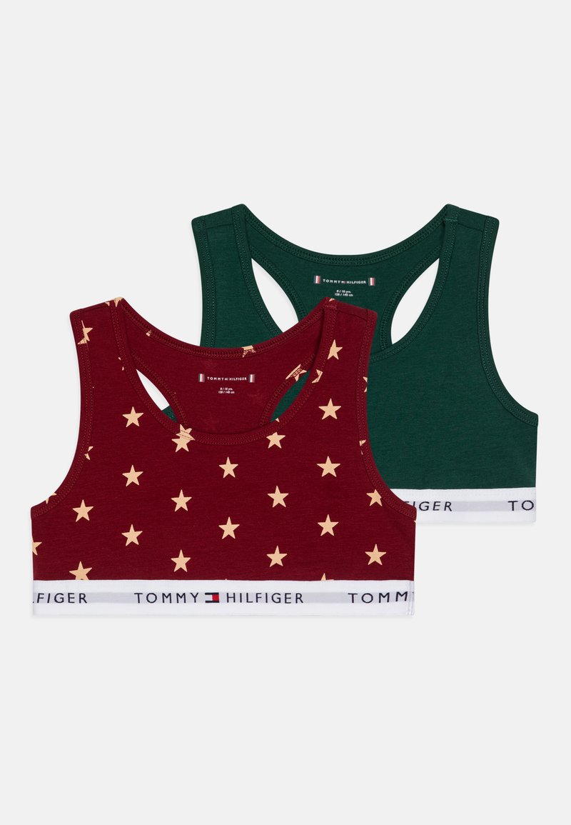 Tommy Hilfiger BRALETTE PRINT 2 PACK - Brassière - multi-coloured