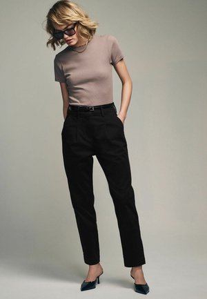 THE SET 2 PACK - REGULAR FIT - Chino-püksid - black nude