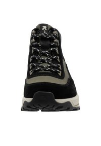 Rieker Sport Bottines à lacets - urbanschwarz khaki