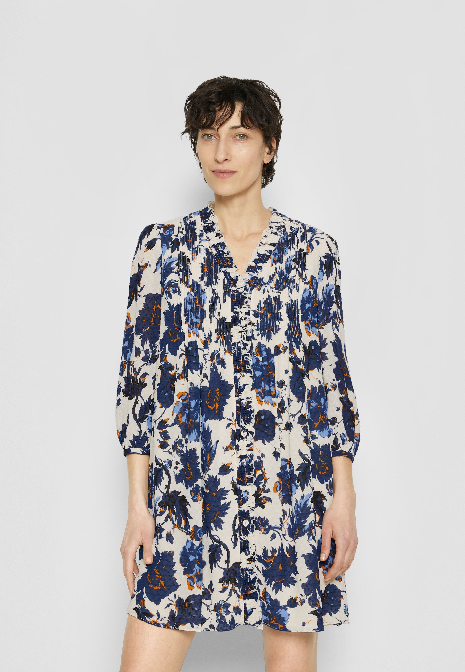 Diane von Furstenberg LAYLA - Blousejurk - off white/crème - Zalando.be