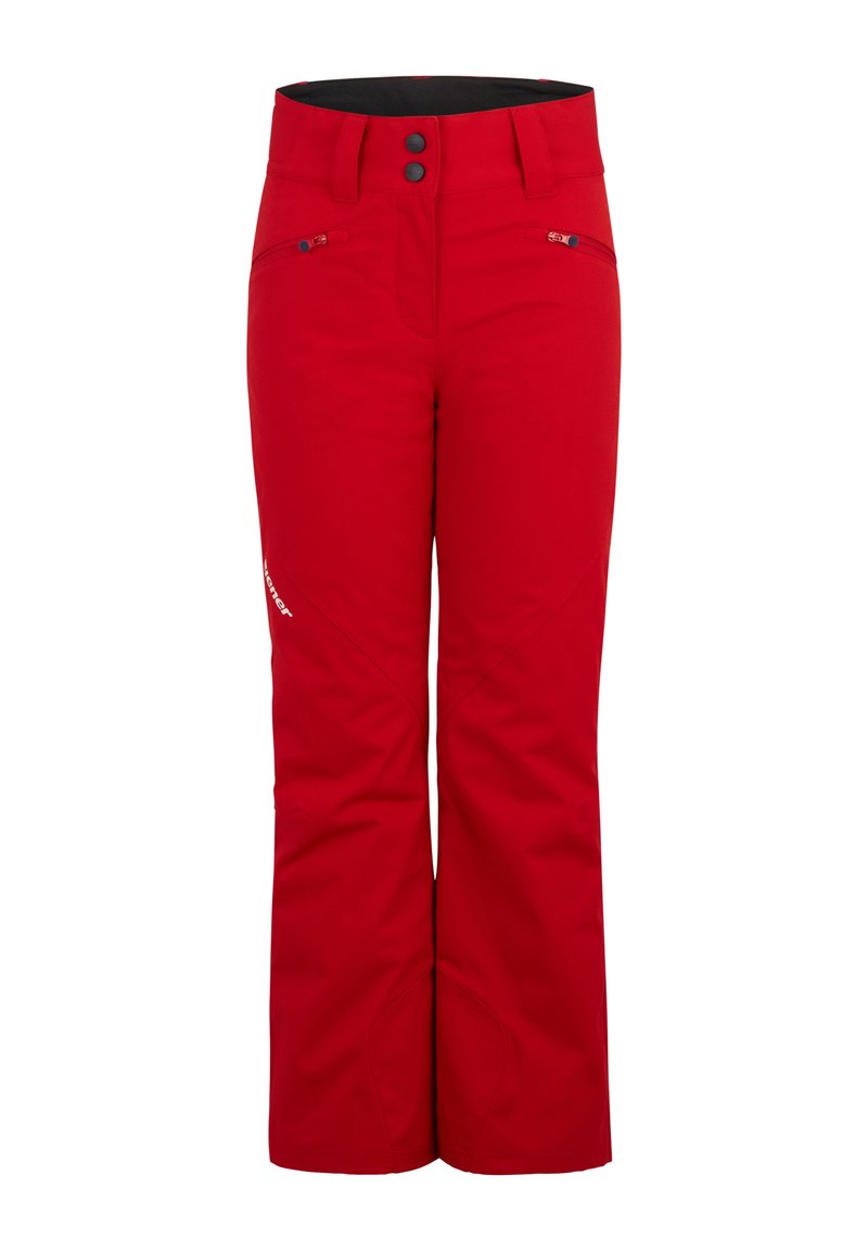 Ziener ALIN - Snowboard pants - red salsa stru