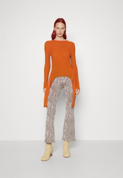 ECKHAUS LATTA FLUTED  - Πουλόβερ - blood orange