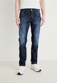 Replay - ANBASS PANTS - Jeans slim fit - dark blue Miniatyrbild 1