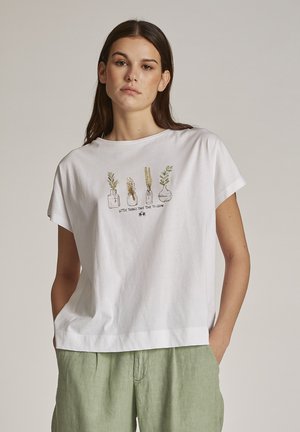 TOSCA - Print T-shirt - white