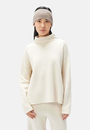 GOBI Cashmere Ohrenwärmer - mottled light brown