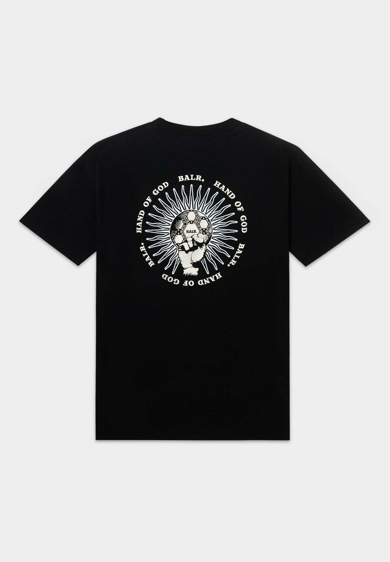 Jet Black Balr Shirt Sale Print T-shirt Jet Black/black Zalando