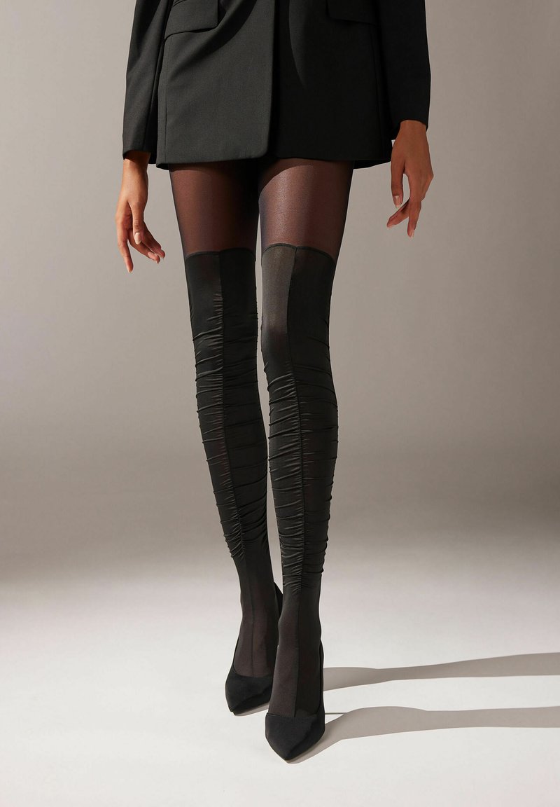 Calzedonia Collants schwarz special edition black/noir ZALANDO.BE