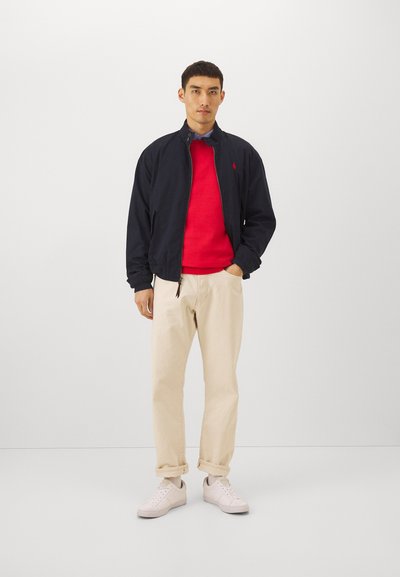 Polo Ralph Lauren KNIT COTTON CREWNECK SWEATER - Pulover - post red