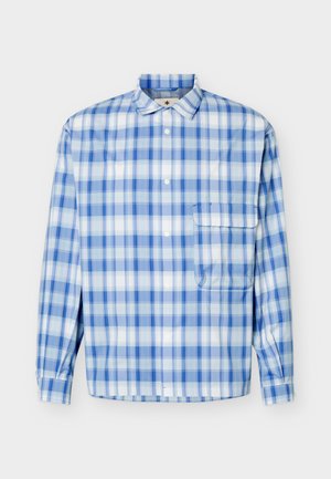 Snow Peak, FADE CHECK BREEZY SHIRT - Chemise - light blue
