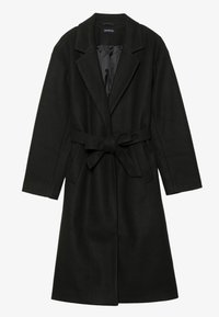 Klassischer Mantel - black
