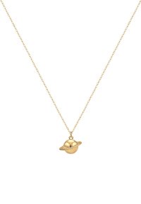 Elli ASTRO PLANET SATURN UNIVERSUM - Halskæder - gold-coloured