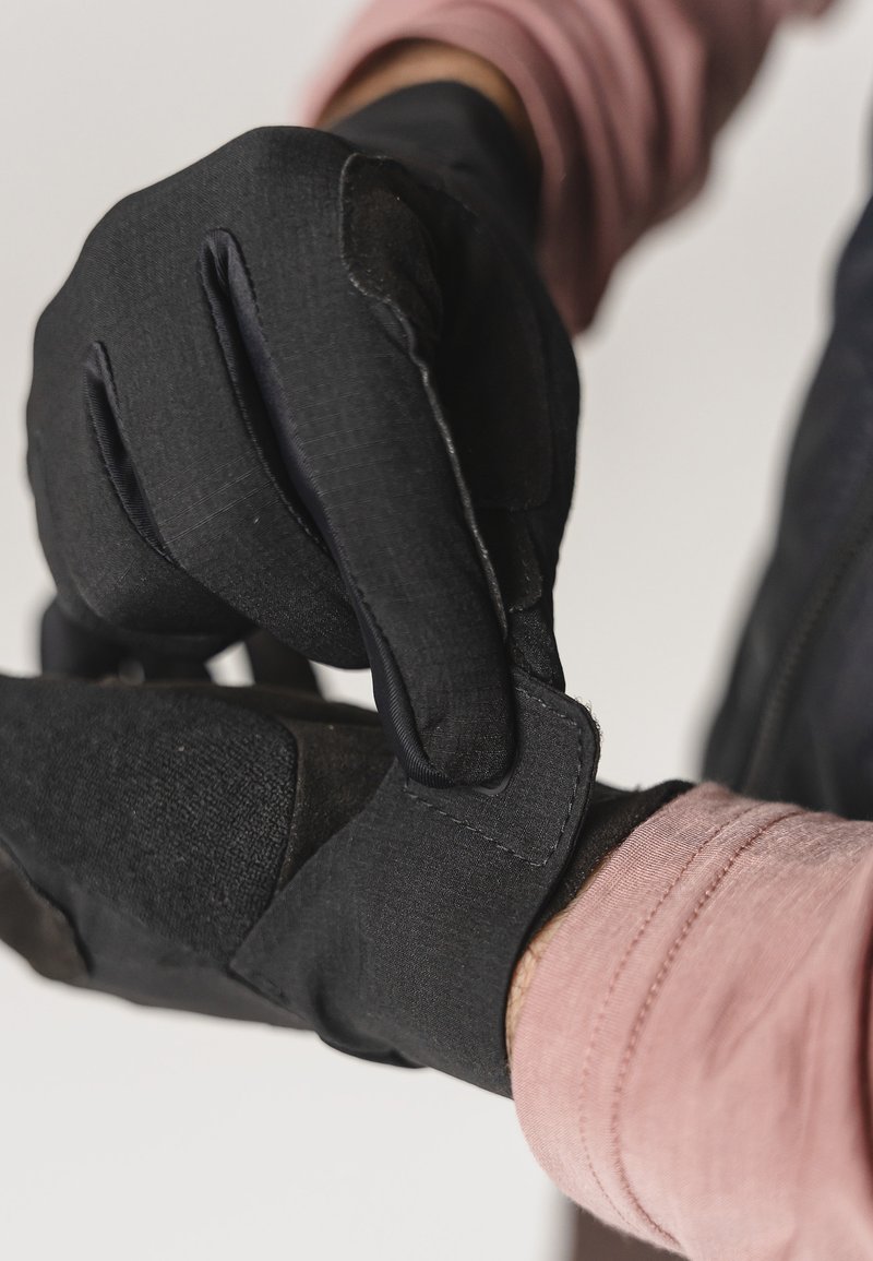 ORTOVOX MTB PRO - Fingerhandschuh - black raven/schwarz - Zalando
