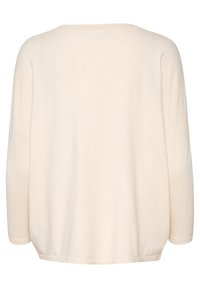 Saint Tropez Stickad tröja - mottled beige