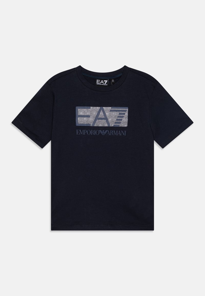EA7 Emporio Armani UNISEX - Marškinėliai su spaudiniu - blue