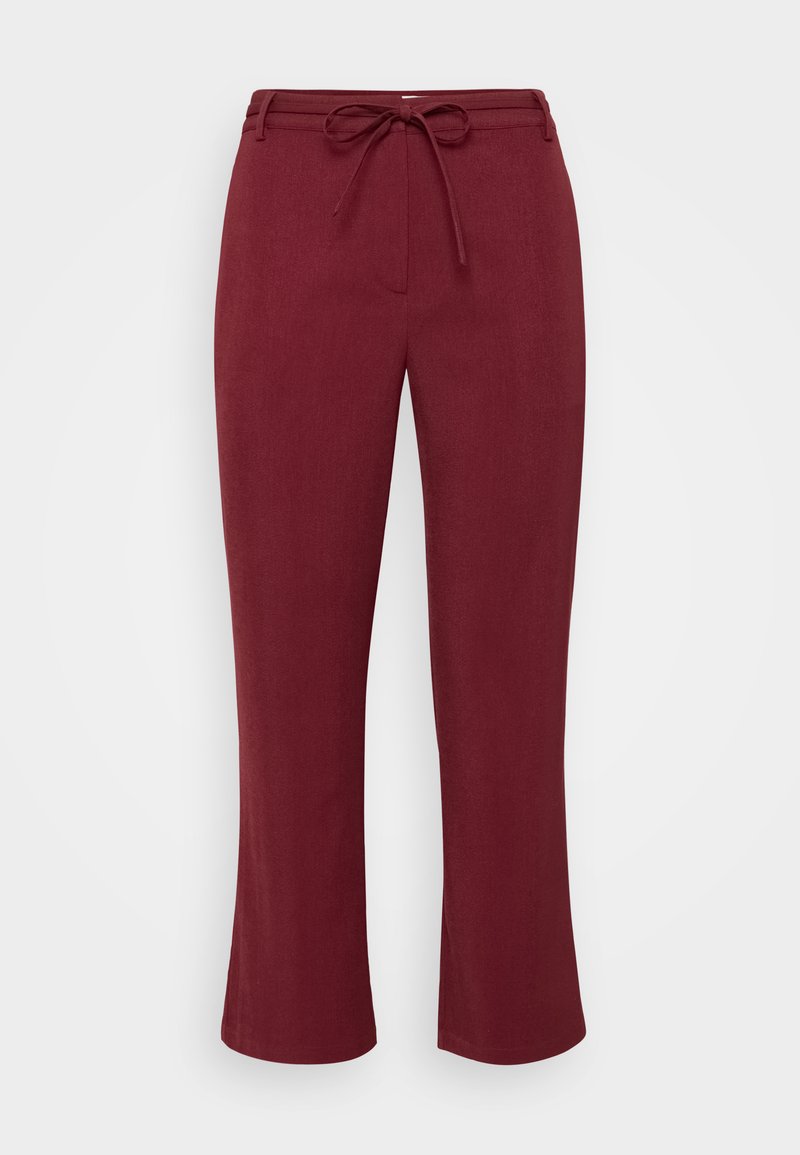 ONLY Carmakoma Broek bordeauxrood