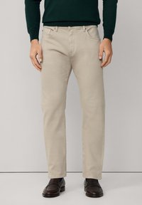 Hackett London Vaqueros rectos - malt beige