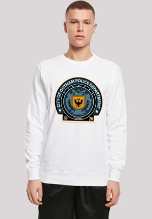 DC COMIS SUPERHELDEN BATMAN GOTHAM POLICE DEPT - Long sleeved top - white