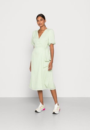 ONLY Abito Delicato Scollo A V E Maniche 3/4 Donna