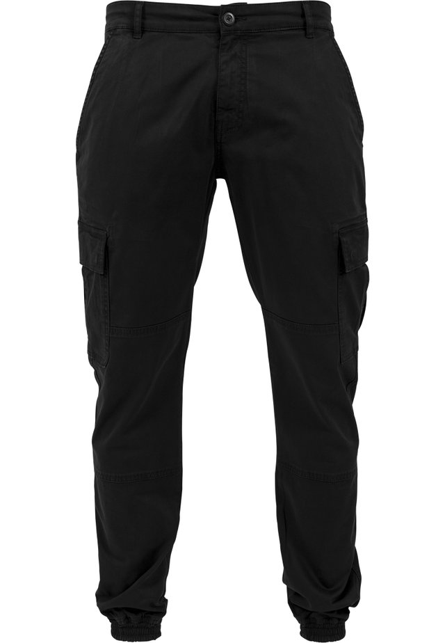 WASHED CARGO  - Cargohose - black
