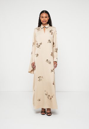 FLUID SEQUINS DRESS - Juhlamekko - gold-coloured